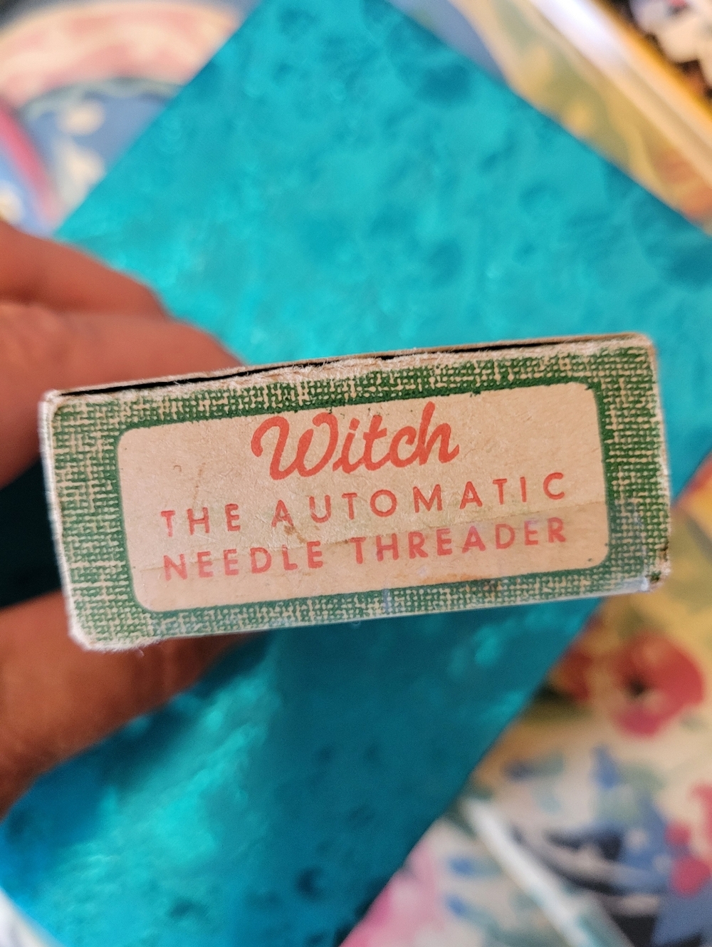 Vintage Witch Needle Threader Made in Western Germany ~ 1950s (?) ~ Sewing - Picture 7 of 12